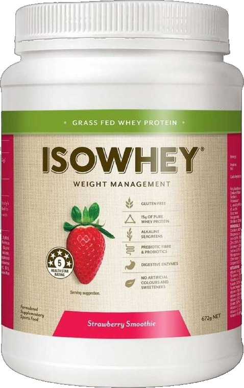 Isowhey Complete Strawberry Smoothie Flavoured