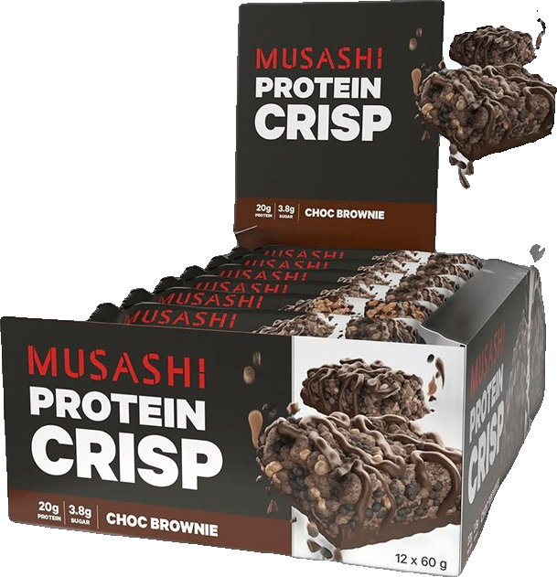 Musashi Protein Crisp Bar Flavoured
