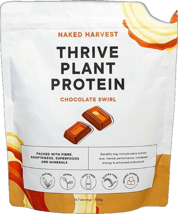 Nu Harvest Supplements Thrive Plant Protein Powder Flavoured