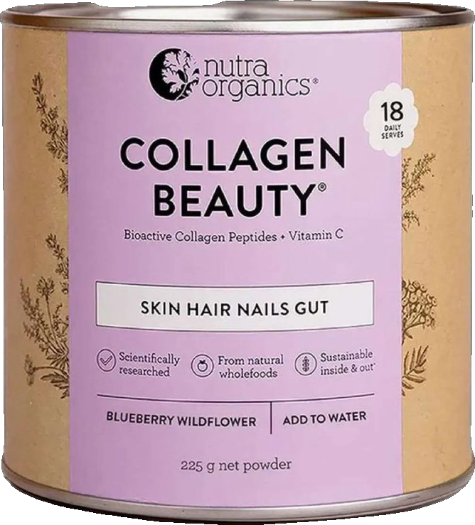 Nutra Organics Collagen Beauty Blueberry Wildflower Flavoured