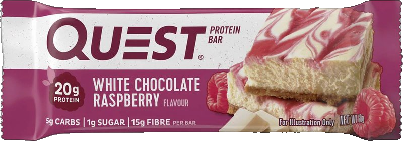 Quest Nutrition White Chocolate Raspberry Flavoured