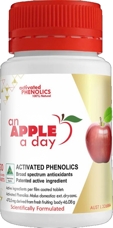 An Apple A Day Activated Phenolics Antioxidants Flavoured