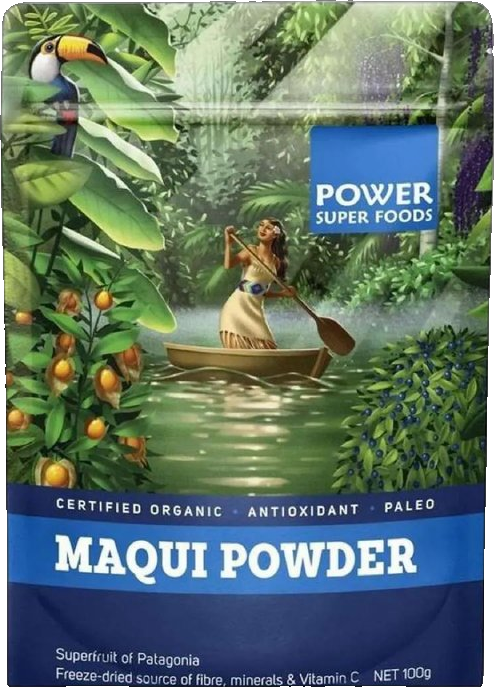 Maqui Berry Powder Organic Flavoured