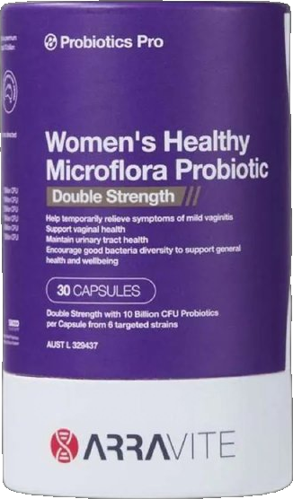 Arravite Women's Healthy Microflora Probiotics Double Strength