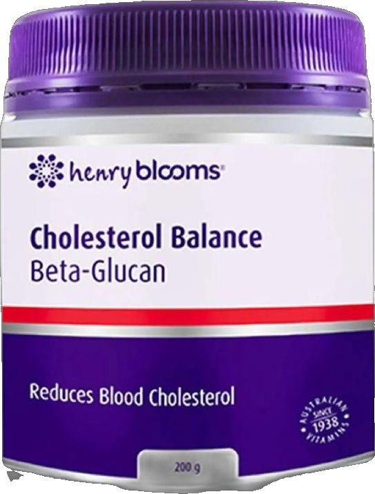 Henry Blooms Cholesterol Balance Beta Glucan Powder
