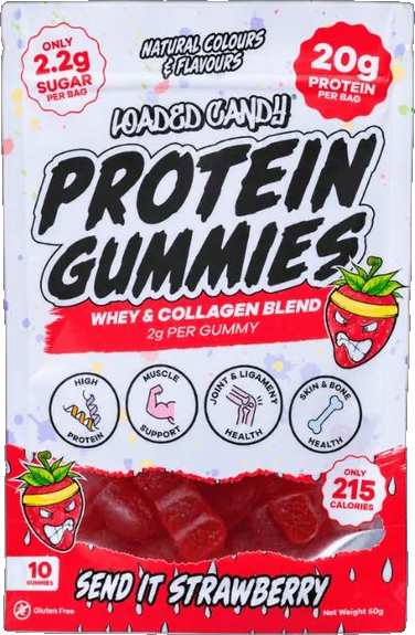Loaded Candy Protein Gummies Flavoured