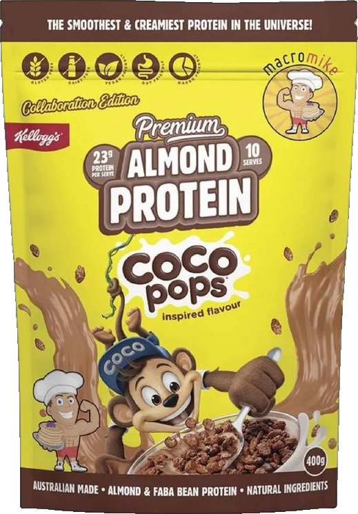 Almond Protein Coco Pops Inspired